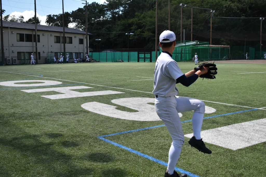 京都成章高校硬式野球部　グランドコート　グラコン