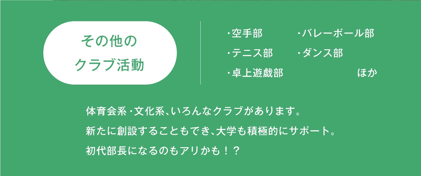 その他のクラブ活動